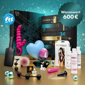 EIS Adventskalender Erotischer Adventskalender 2023 für Paare -DELUXE- Frauen & Männer (Pärchen, Paar), Sex Advent Kalender, Erwachsene Pärchen Erotik, Weihnachtskalender