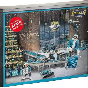 HAZET Adventskalender Adventskalender Werkzeug 2023 Männer Heimwerker, Werkzeugkalender Mann, Advent Kalender, Handwerker