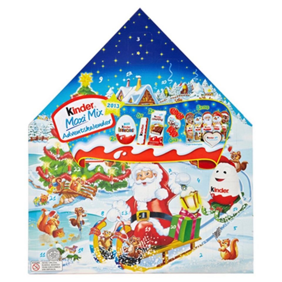 ️kinder Adventskalender Kinder Schokolade Maxi Mix Adventskalender