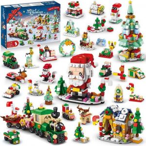 TUABUR Adventskalender Weihnachts-Adventskalender-Set – Countdown bis 2023 Spielset