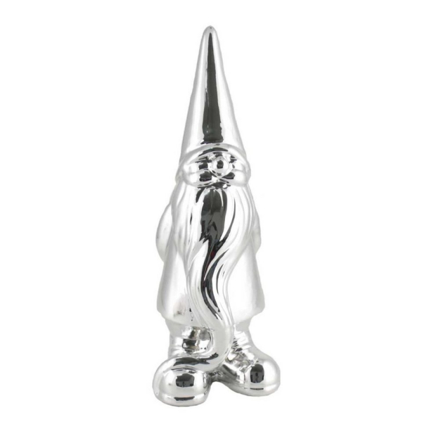 440s Dekoobjekt »440s Keramik Santa ARGENT silberfarben H ca. 30 cm«