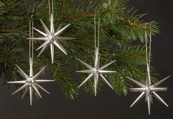 Albin Preissler Christbaumschmuck, (Set, 4 tlg.)
