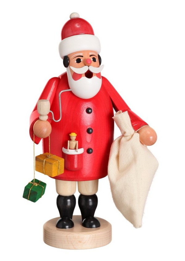 Albin Preissler Räuchermännchen »Weihnachtsmann«, reine Handarbeit