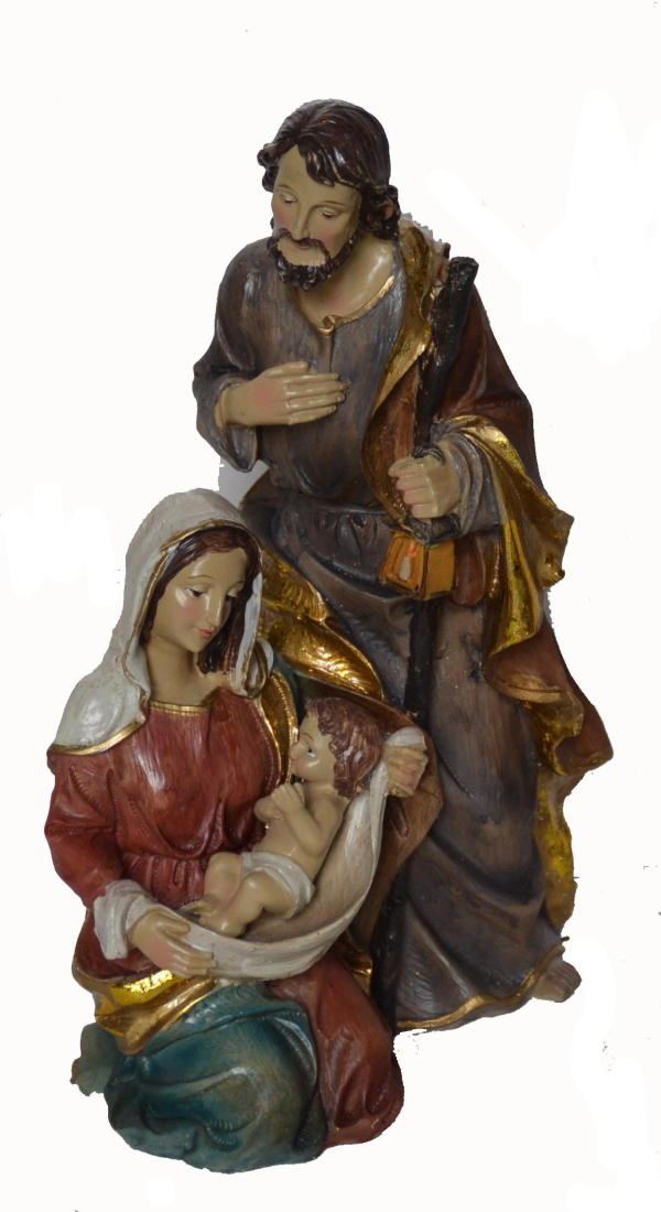 Alfred Kolbe Krippenfigur »Familienblock«, Höhe 25,5 cm