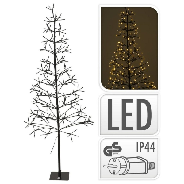 Ambiance Künstlicher Weihnachtsbaum »Weihnachtsbaum mit 280 LEDs 150 cm«