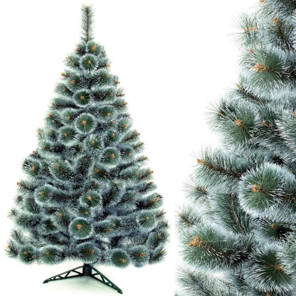 AmeliaHome Künstlicher Weihnachtsbaum »Künstlicher Weihnachtsbaum Elsa – täuschend echter Christbaum«, Tannenbaum künstlich, mit Ständer, einfacher…