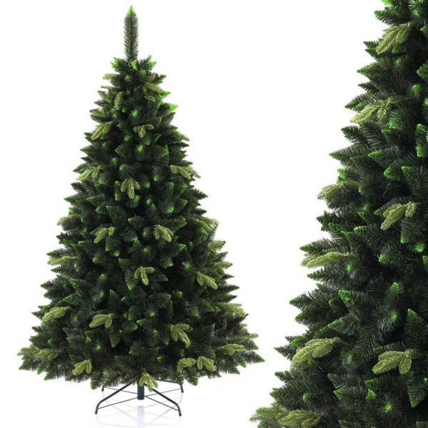 AmeliaHome Künstlicher Weihnachtsbaum »Künstlicher Weihnachtsbaum Klaus – täuschend echter Christbaum«, Tannenbaum künstlich, mit Ständer,…