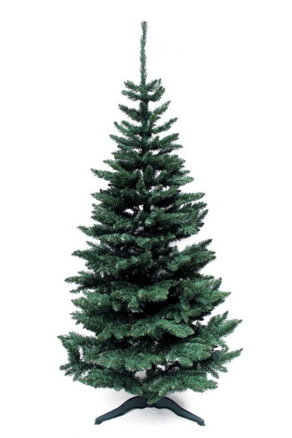 Arnusa Künstlicher Weihnachtsbaum »220 cm mit Ständer«, Edeltanne, natürliches Aussehen