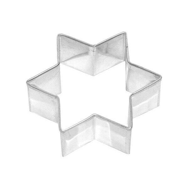 Ausstecher Edelstahl Stern 6cm