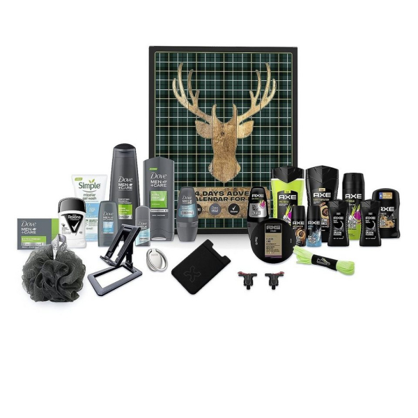 axe Adventskalender Adventskalender 2023 Männer Beauty, Exklusiv 24 Pflege Kosmetik Advent, Kalender Mann, Weihnachtskalender Herren, Körperpflege