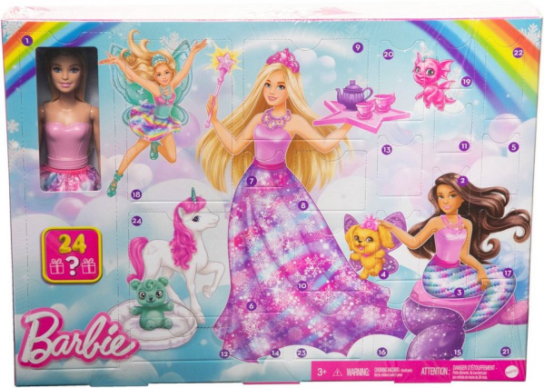 Barbie Adventskalender Spielzeug, Barbie Dreamtopia