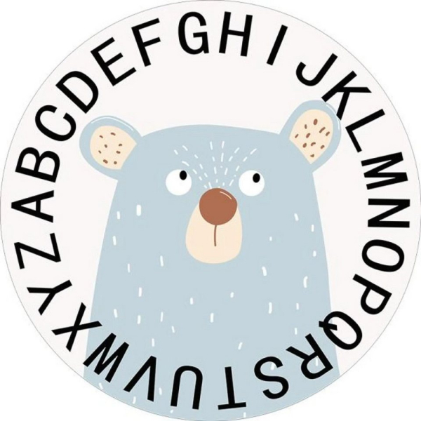 Baumteppich »Fußboden Bodenbeläge Kreis Teppich Tier Muster Design«, 360Home