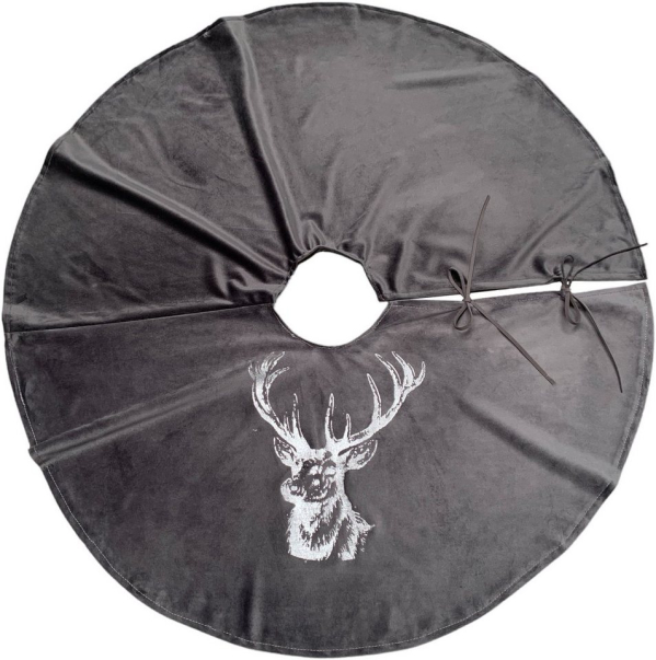 Baumteppich, rund, Höhe 0,50 mm, Verkleidung für den Weihnachtsbaumständer, Ø ca. 90 cm