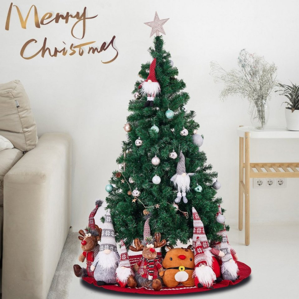 BIGTREE Künstlicher Weihnachtsbaum »LED Weihnachtsbaum Tannenbaum«, it Baum-Ständer, Weihnachtsdeko für Zuhause
