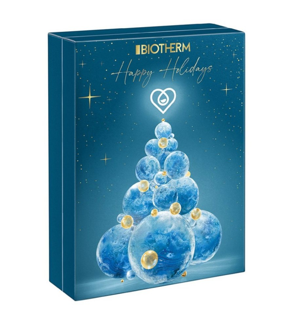 BIOTHERM Adventskalender HappyHoliday Adventskalender 2023 Beauty Frauen Kosmetik Advent Pflege (Kalender, Damen, Parfum, Schminke, 24-tlg), Weihnachtskalender Frau,…