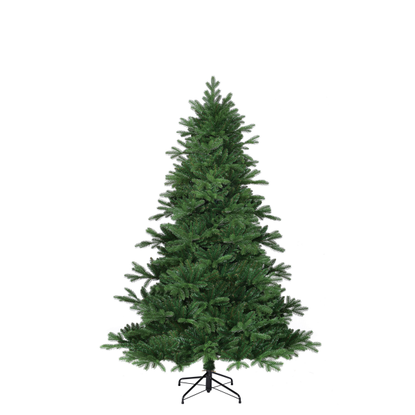 Black Box Trees Künstlicher Weihnachtsbaum ‚Brampton‘ grün/frosted 185 cm