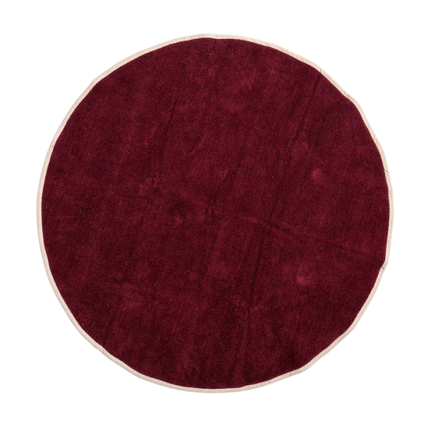 Bloomingville – Lenemai Weihnachtsbaumdecke, Ø 120 cm, bordeaux