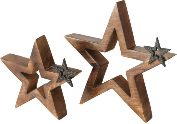 BOLTZE Dekostern, 2 St., Handarbeit