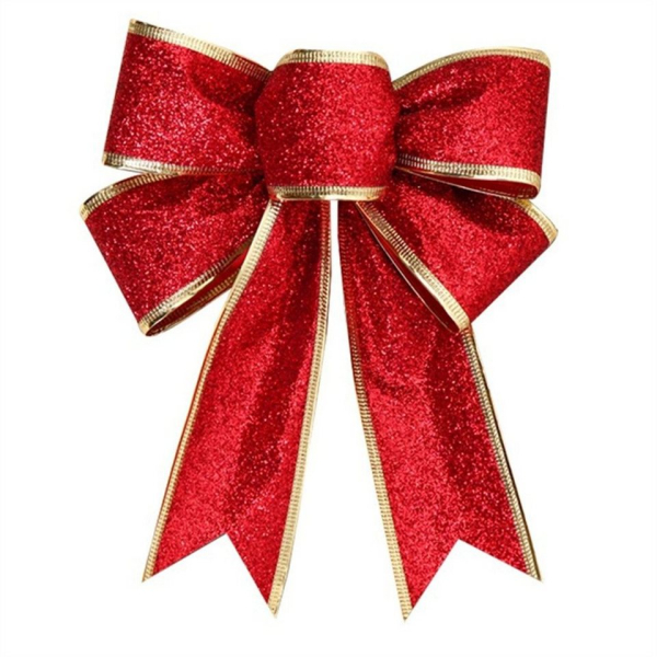 BOTRIBAS Weihnachtsbaumkugel »8PCS Weihnachtsschleifen, Große Weihnachtsbaumschleife, Schwalbenschwanz Bowknot, Weihnachtsdekorationsschleifen für…