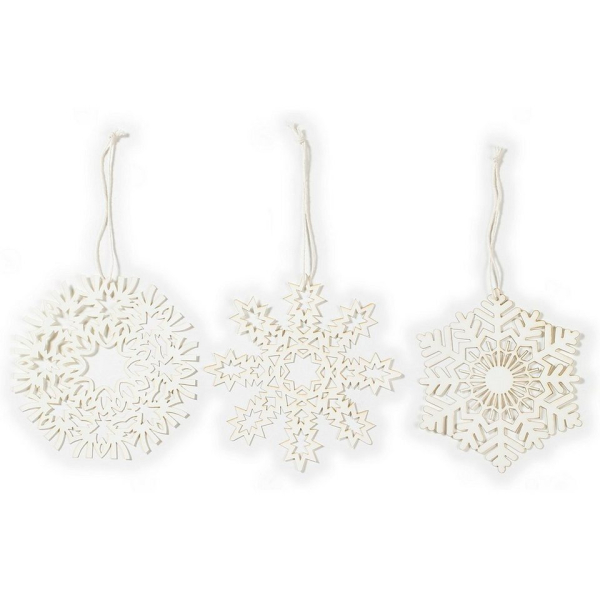 CHRISTMAS GOODS by Inge Weihnachtsbaumkugel »6-tlg. Set „Schneeflocke“ aus Papier, H11cm«