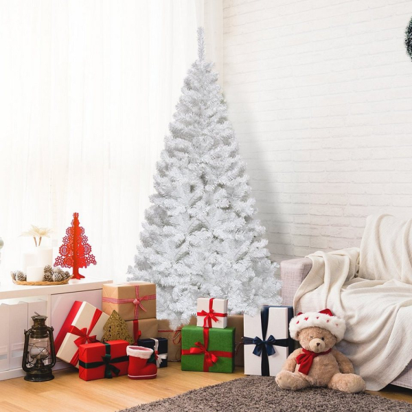 COSTWAY Künstlicher Weihnachtsbaum »Tannenbaum«, 150 cm, mit PVC Nadeln und Metallständer