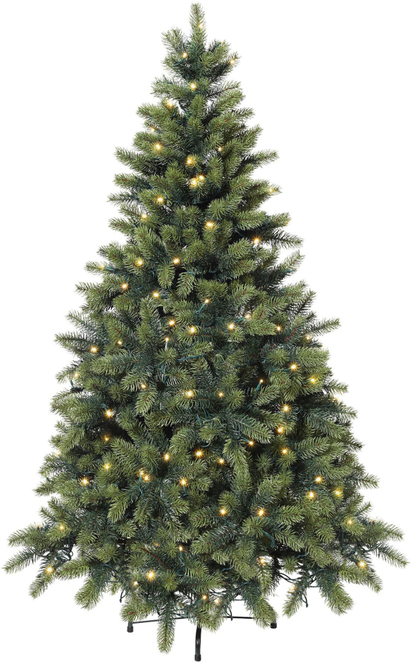 Creativ deco Künstlicher Weihnachtsbaum, mit LED-Lichterkette