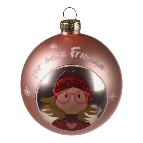 Depot Christbaumschmuck »Glas-Weihnachtskugel Depotschi Freundin«