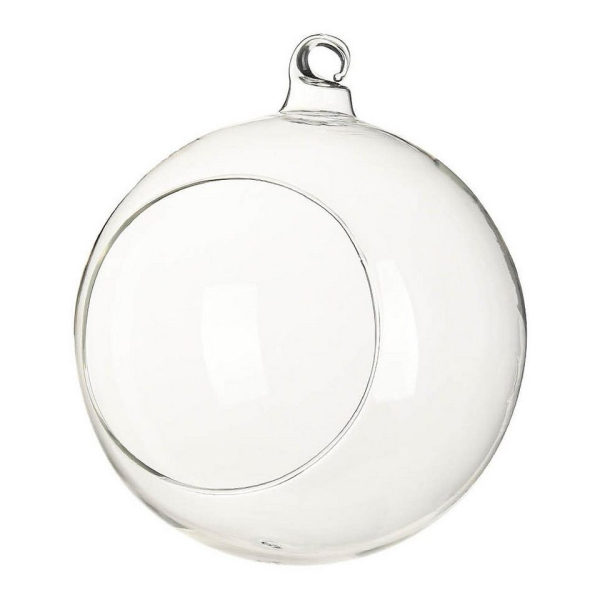 Depot Christbaumschmuck »Weihnachtskugel mit Loch Freya«, aus Glas, Ø 12 Zentimeter