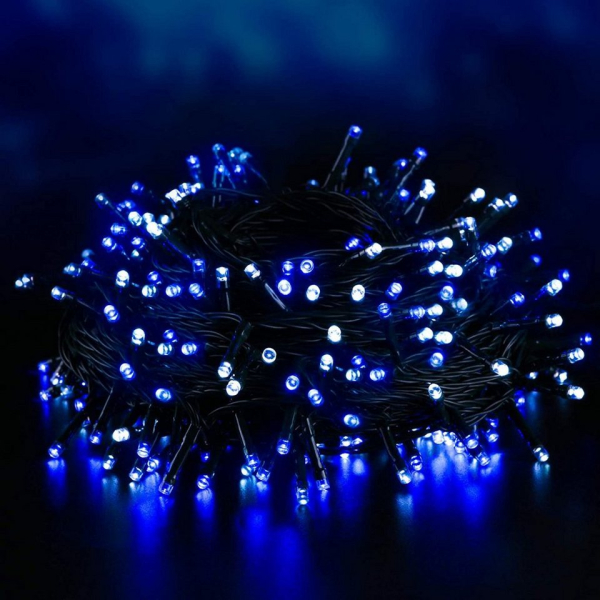 Elegear LED-Lichterkette, LED Lichterkette Batterie 40M 300 LEDs, Lichterkette Außen Timer Memoryfunktion 8 Modi IP44 Wasserdicht Lichterkette für…