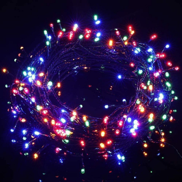 Elegear Lichterkette, Avoalre Lichterkette Batterie außen, 8 Modi LED Lichterkette 40M 300LEDs Weihnachtsbeleuchtung mit Timer, IP44 Wasserdicht…