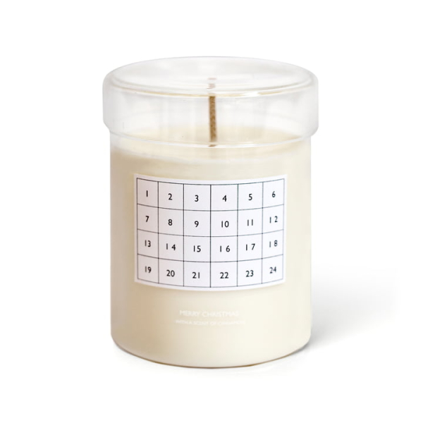 ferm Living – Duftkerze Adventskalender, weiß