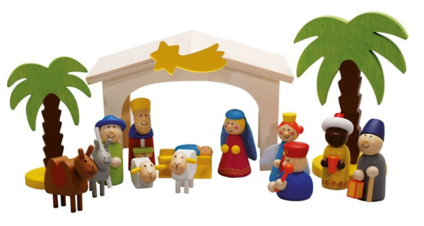 Forchtenberger Puzzle & Spiele Krippe »Weihnachtskrippen Set«