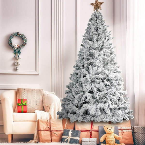 Fortuna Lai Künstlicher Weihnachtsbaum »ELS«, Tannenbaum, Weihnachtsbaum,LED Tannenbaum, Christbaum,228cm,PVC-Spitze