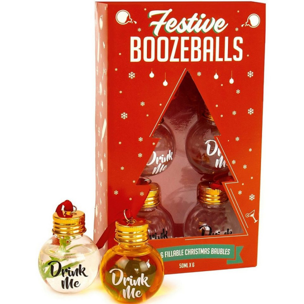 GIFT REPUBLIC Weihnachtsbaumkugel »Weihnachtsbaumschmuck „Likör-Kugeln“«