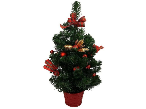 Gravidus Künstlicher Weihnachtsbaum »Weihnachtsbaum Christbaum Dekobaum Tannenbaum Baum Weihnachten geschmückt 50 cm«