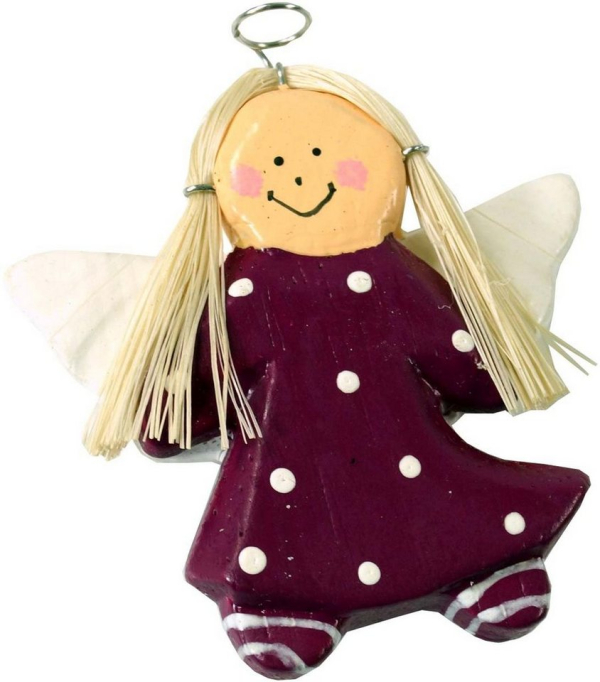 Guru-Shop Christbaumschmuck »Schutzengel, Weihnachtsengel Magnet 4 Farben«