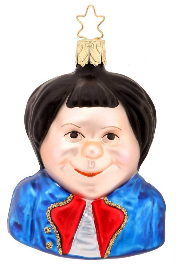 Hamburger Weihnachtskontor Christbaumschmuck »Max aus der Märchenwelt«, Inge-Glas® Manufaktur – Dekohänger – mundgeblasen – handdekoriert