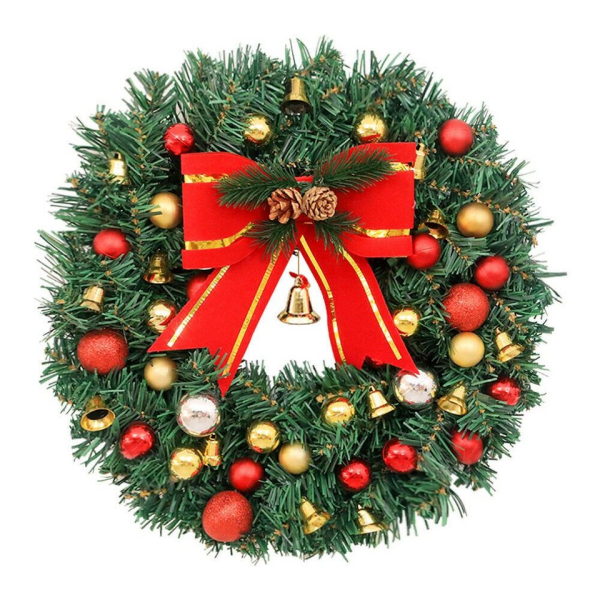homegoodsdeluxe Adventskranz »30CM Türkranz Weihnachtskranz mit LED Lichterkette Kranz Weihnachten Deko«