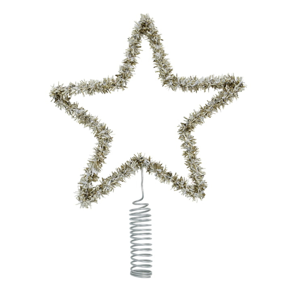 House Doctor – Joy Weihnachtsbaumstern, Ø 25 cm, silber
