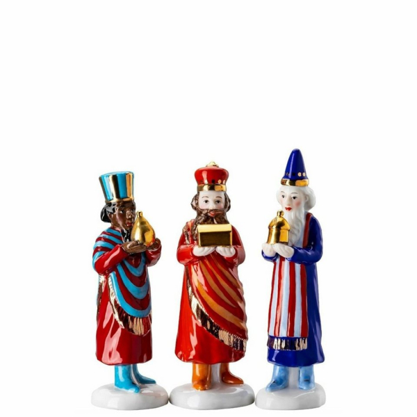 Hutschenreuther Dekofigur »Weihnachtskrippe Krippenfiguren Set Heilige 3 Könige« (3 St)