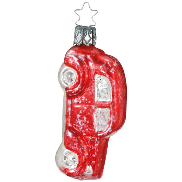 INGE-GLAS® Christbaumschmuck »Auto 8,5 cm« (1-tlg), mundgeblasen, handbemalt