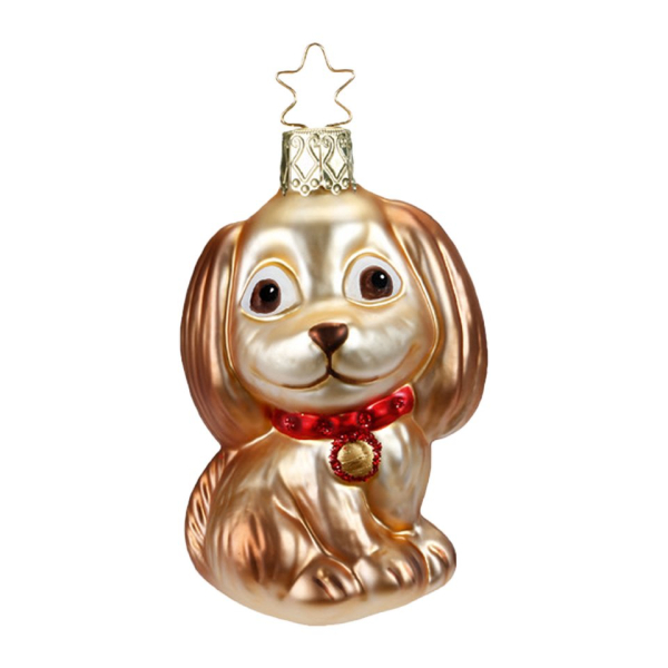 INGE-GLAS® Christbaumschmuck »Bruno ihr neuer Freund« (1-tlg), mundgeblasen, handbemalt
