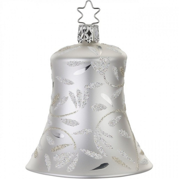 INGE-GLAS® Christbaumschmuck »Inge-Glas Christbaumanhänger Glocke, 8,5cm«, handbemalt