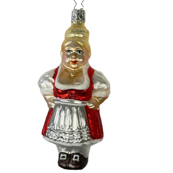 INGE-GLAS® Christbaumschmuck »INGE-GLAS Weihnachts-Anhänger Marie« (1-tlg)