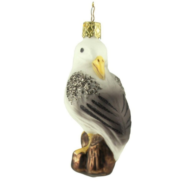 INGE-GLAS® Christbaumschmuck »INGE-GLAS® Weihnachts-Hänger Möwe Klara ca.10 cm« (1-tlg)