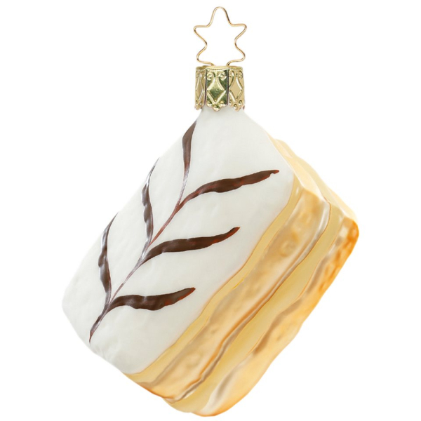 INGE-GLAS® Christbaumschmuck »Napoleon Schnitte 7,5cm« (1-tlg), mundgeblasen, handbemalt