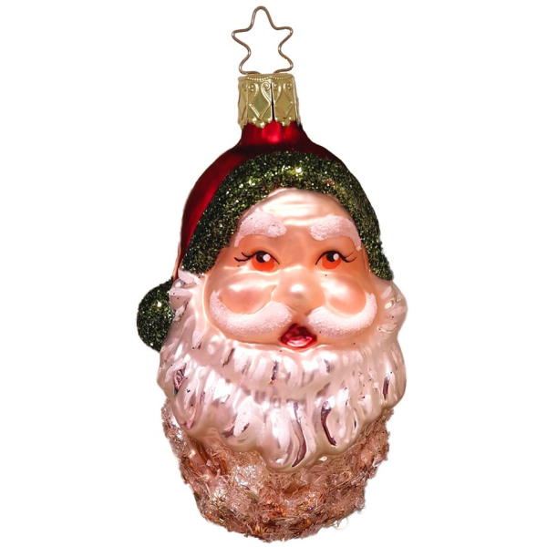 INGE-GLAS® Christbaumschmuck »Nikolauszapfen« (1-tlg), mundgeblasen, handbemalt