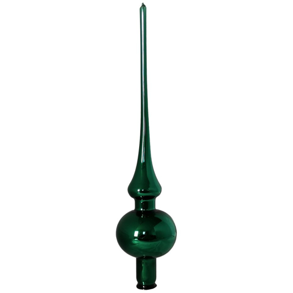 INGE-GLAS® Christbaumspitze »Emerald grün« (1-tlg), mundgeblasen, handbemalt