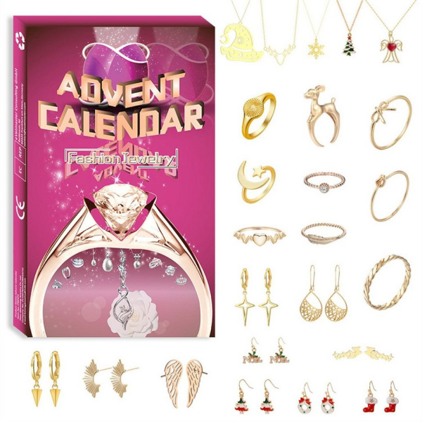 Inshow Adventskalender Weihnachts-Adventskalender,2023 New 24 PCS Set