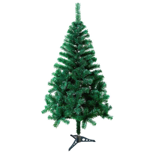 Jiubiaz Künstlicher Weihnachtsbaum »künstliche grüne Weiß Weihnachtsbaum 120/150/180/210cm, Tannenbaum mit Metall Ständer, abziehbar…
